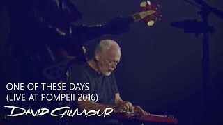 David Gilmour  One of These Days Live At Pompeii [upl. by Peskoff]