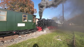 99 4652 vom Rasenden Roland Insel Rügen zu Gast auf der Mansfelder Bergwerksbahn MBB [upl. by Autumn]