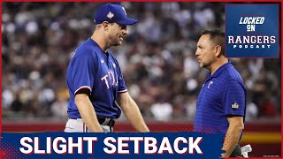 Why Texas Rangers ace Max Scherzers slight rehab setback could open the door for Jack Leiter return [upl. by Aldred]