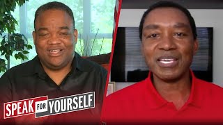 Isiah Thomas speaks on Michael Jordan The Last Dance amp Pistons legacy  NBA  SPEAK FOR YOURSELF [upl. by Ahsuat566]