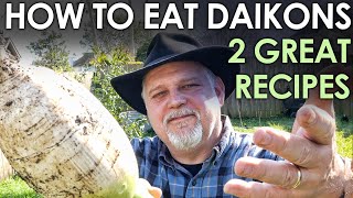 How to Eat Daikon Radishes  Soup amp Salad Recipes  Black Gumbo [upl. by Christa]