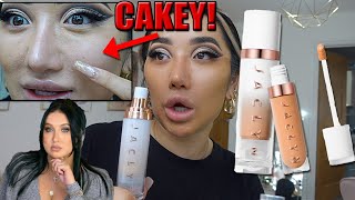 JACLYN WHAT IS THIS JACLYN COSMETICS COMPLEXION SKIN TINT amp CONCEALER REVIEW  THUY TESTS [upl. by Einattirb333]