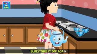 Polly Put the Kettle On  Nursery Rhyme [upl. by Ylrak]