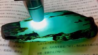 jadeite jade boulder specimen [upl. by Ydal]