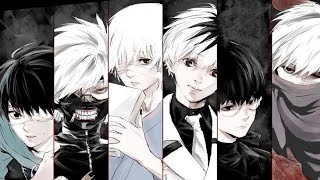 All Tokyo Ghoul oppenings full 14  Все оппенинги Токийского Гуля НА РУСССКОМ [upl. by Ahsikit]