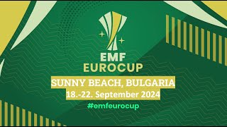 EMF EUROCUP 2024  EMF EUROCUP MASTERS  Group draw [upl. by Shoshanna390]