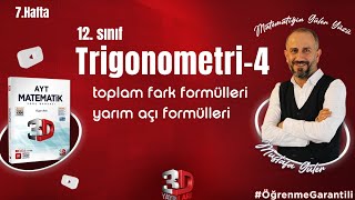 Trigonometri4  Toplam Fark Formülleri  Yarım Açı Formülleri  Pdf öğrenmegarantili [upl. by Noli]