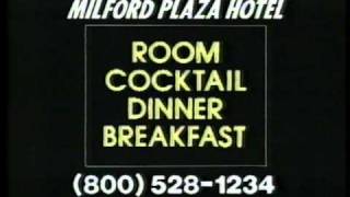 1980 commercial  Milford Plaza [upl. by Aiceila]