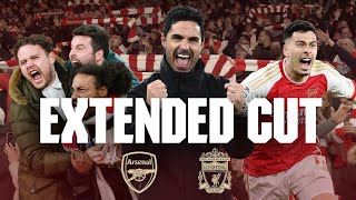 EXTENDED CUT  Bench Cam AAA Fast Forward amp unseen footage  Arsenal vs Liverpool 31 [upl. by Shoifet]