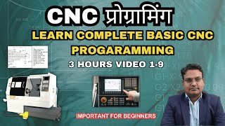 complete cnc programming with all canned cycle and complete basic programming CNC PROGRAMMING [upl. by Westbrook846]