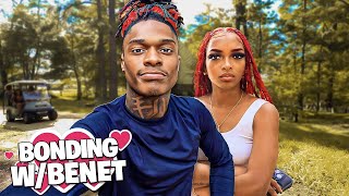 INFLUENCER CITY CAMPING TRIP VLOG PT1 NUNU AND BENET BACK COOL [upl. by Gnilrets]