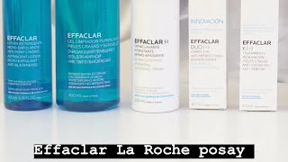 Effaclar La Roche Posay 💙 Rutina acné [upl. by Ariada581]