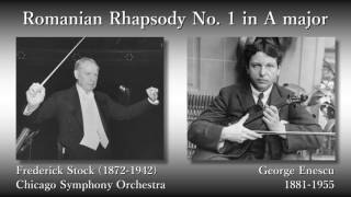 Enescu Romanian Rhapsody No 1 Stock amp CSO エネスク ルーマニア狂詩曲第1番 ストック [upl. by Sybyl]