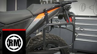 KTM 390 Adventure Tusk Pannier Racks [upl. by Delija115]