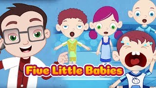 Five Little Babies  Nursery Rhymes and Songs For Children  Kids Video [upl. by Garrett]