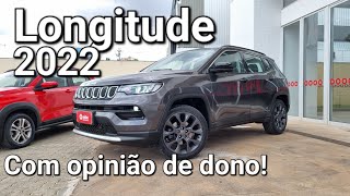 Compass LONGITUDE 2022 Vale a pena comprar o compass 13 turbo Avaliação completa v22garage [upl. by Odraode752]