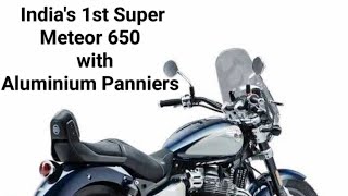 Super Meteor 650 with Panniers set [upl. by Akeem]