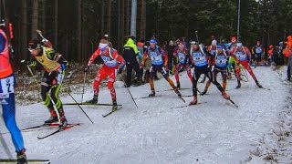 BIATHLON OBERHOF 2015 ᴴᴰ [upl. by Hsur]