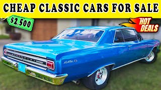 Today’s Greatest Deals 15 Best Classic Cars Selling Incredibly Cheap Today  maplemotors ford [upl. by Lowery]