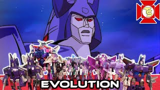 EVOLUTION OF CYCLONUS – Transformers G1 to Generations Selects [upl. by Marlette186]