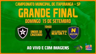 Campeonato municipal de Itaporanga  SP  FINAL  Unidos do Cruzeirão X Newton FC [upl. by Diann890]