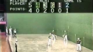 1998 Milford World Series of JaiAlai [upl. by Alejoa]