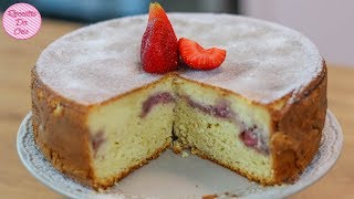 JÁ SAI RECHEADO I BOLO TORTA DE MORANGO COM CREME  RECEITAS DA CRIS [upl. by Karita]