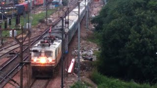 shatabdi express 🔥 full speed 😈viralvideo trending indianrailways 🚂 [upl. by Burnaby827]