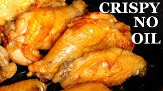 Crispy and Easy Air Fryer Chicken Wings  AnitaCookscom [upl. by Fredel]