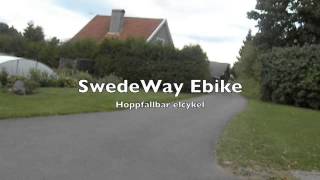 SwedeWay Ebike  hoppfällbar elcykel [upl. by Audrey47]