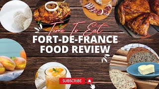 Fort de France Street Eats Fort de Frances Street Food Adventure Street Food in Fort de France [upl. by Anoit]