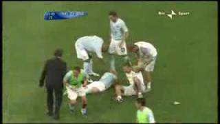 LazioInter 21 Gol Rocchi Supercoppa Italiana Pechino 80809 [upl. by Chainey223]