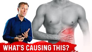 Left Side Abdominal Pain Under Ribs – Causes amp Remedies Covered by Dr Berg [upl. by Scribner]