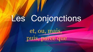 Lesson 028 French Daily Les conjonctions Conjunctions [upl. by Anitnahs]