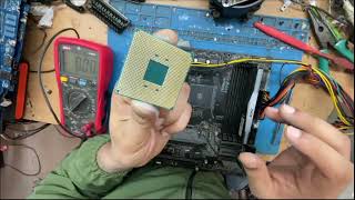 asus asrock b450m no disply [upl. by Yaja]