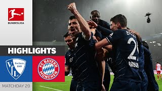 Bochum Wrestle Bayern Down  Bochum  Bayern München 32  Highlights  MD 22 – Bundesliga 2324 [upl. by Manas943]