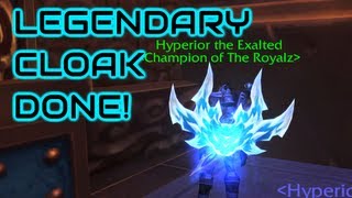 LEGENDARY CLOAK  Legendary Questline  Part 6  World of Warcraft Mists of Pandaria [upl. by Elnar949]