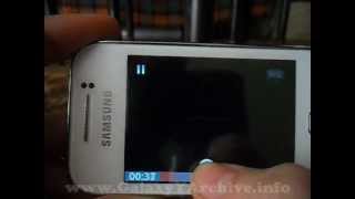 Samsung Galaxy Y GTS5360  YouTube Player [upl. by Barbabas]