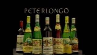 Propaganda Vinhos Peterlongo  Ano 1991 [upl. by Savil]