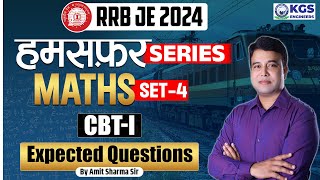 RRBJE 2024  Humsafar Series CBTI  Maths Expected Questions Set4  By Amit Sir [upl. by Dayna362]