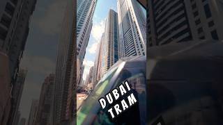 Riding on TRAM in Dubai Marina 🇦🇪 [upl. by Aramit692]