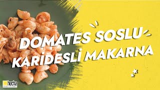 Hecha  Domates soslu karidesli makarna [upl. by Pieter291]