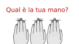 Qual è la tua mano [upl. by Hereld994]