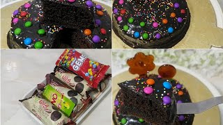 Choco fun biscuit cake recipe  চকো ফান বিস্কুট দিয়ে স্পন্জ কেক তৈরি রেসিপি [upl. by Zetana710]