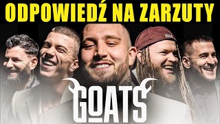 ODPOWIEDŹ NA ZARZUTY Wardęga Boxdel Gola Izak Blonsky GOATS [upl. by Ilka]