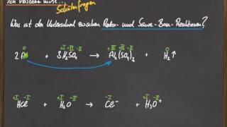 Vergleich SB und RedoxReaktionen [upl. by Aztiram]