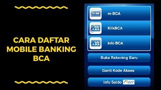 Cara daftar Mobile Banking BCA [upl. by Arednaxela]