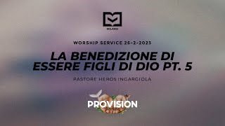 PDG MILANO  Live Worship Service 26022023  Pastore Heros Ingargiola [upl. by Retlaw]