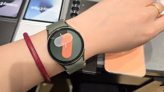 Samsung Galaxy Watch 7 Green 44mm Unboxing [upl. by Panther678]