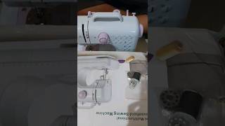 Mini household sewing Machine unboxingsewing Machineshorts tranding unboxing sewing [upl. by Katya]